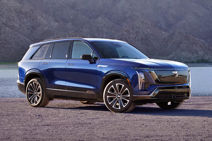 Представлен большой электрический кроссовер Cadillac Vistiq