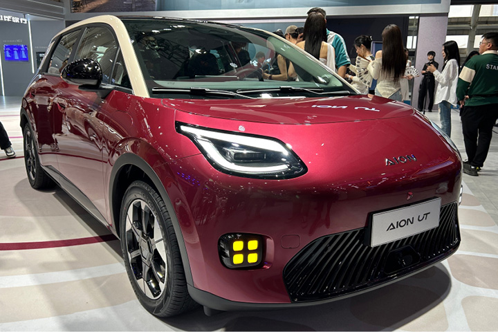 Премьера GAC в Гуанчжоу: городской электромобиль Aion UT