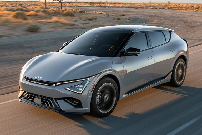 Обновленный электрический кроссовер Kia EV6 GT стал мощнее