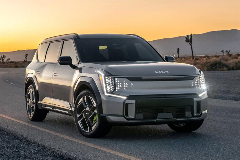 Кроссовер Kia EV9 обзавёлся спортивной версией GT с имитатором переключения передач