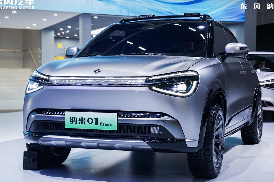 Стильный электрический хэтчбек Nammi 01 от Dongfeng превратился в кроссовер
