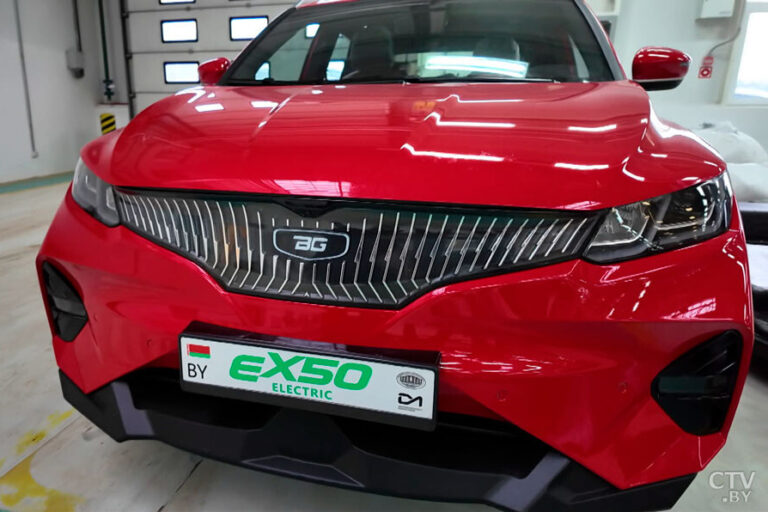 Белорусский электромобиль BelGee eX50 получил новый дизайн. Он готов к серийному выпуску