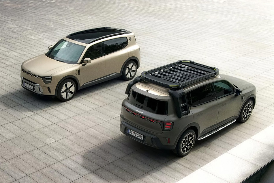 Ставка на «электрички» не оправдалась: у smart #5 появится plug-in гибридная версия