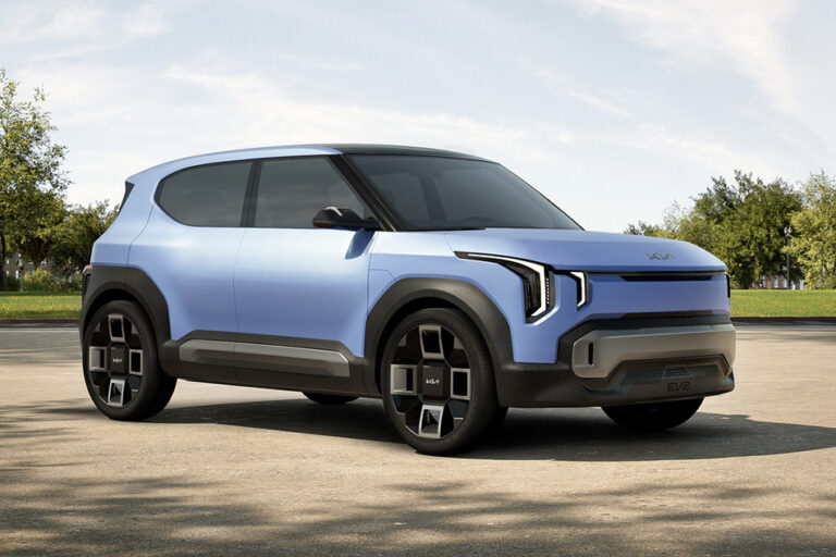 Маленький электрический кроссовер Kia EV2 дебютировал в виде концепта