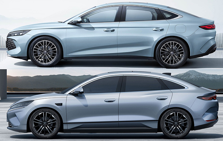 BYD Qin L DM-i и BYD Qin L EV