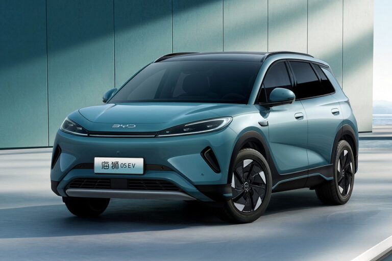 Электрический кроссовер BYD Sea Lion 05 EV выйдет в новом стиле
