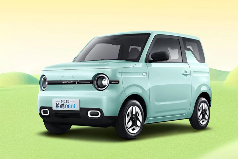 Geely обновила электрический ситикар Panda Mini