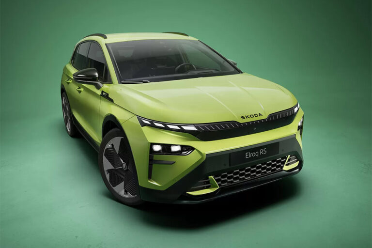 «Горячий» электрический кроссовер Skoda Elroq RS: 340 «лошадок» и полный привод