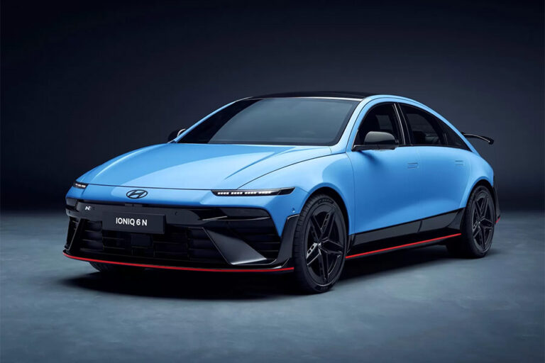 Драйверский электрический седан Hyundai Ioniq 6 N дебютировал в Гудвуде