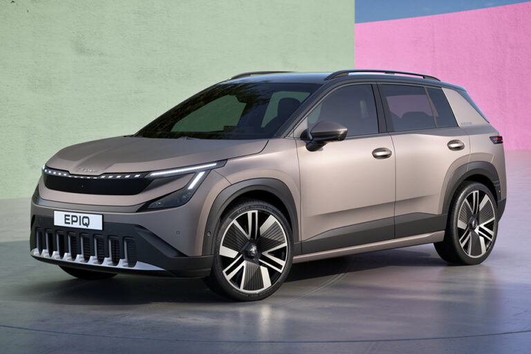 Электрический кроссовер Skoda Epiq: предсерийная версия