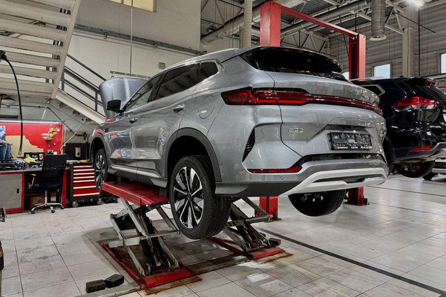 BYD русификация в Минске