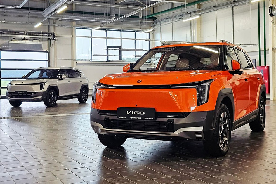 Электрический кроссовер Dongfeng Vigo показали в Беларуси. Но не всем