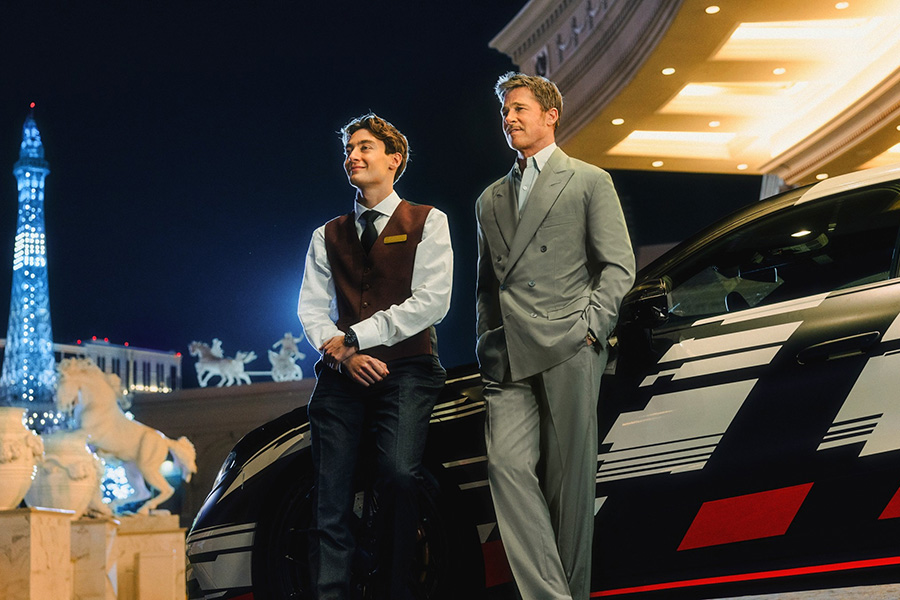 Mercedes-AMG GT 4-door Coupe Брэд Питт