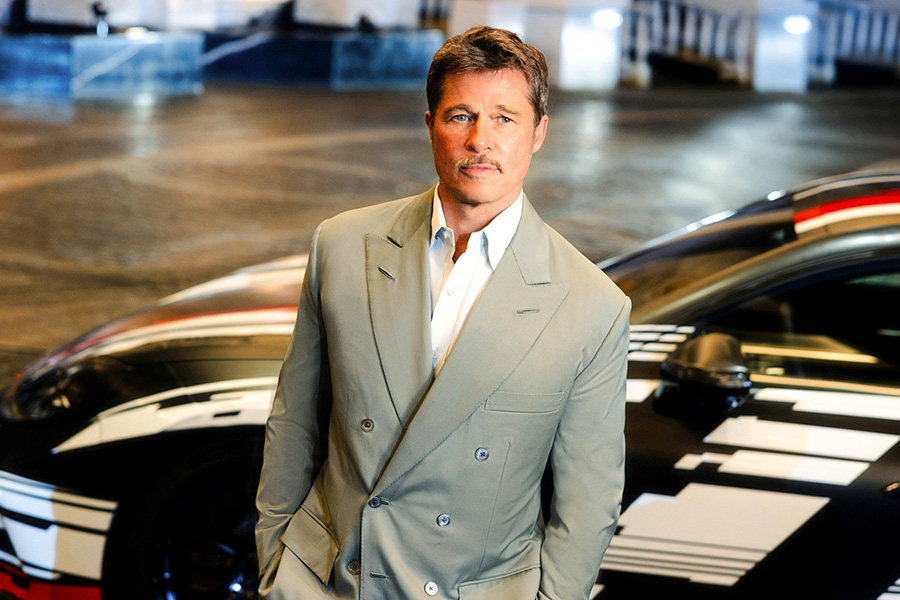 Mercedes-AMG GT 4-door Coupe Брэд Питт