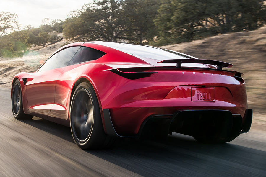 Прототип Tesla Roadster образца 2017 года