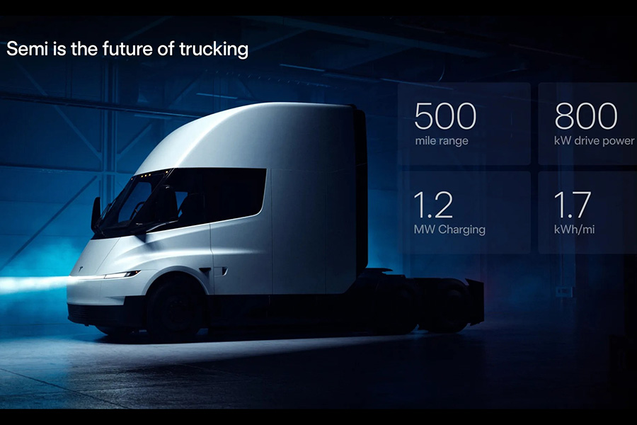 Tesla Semi рестайлинг