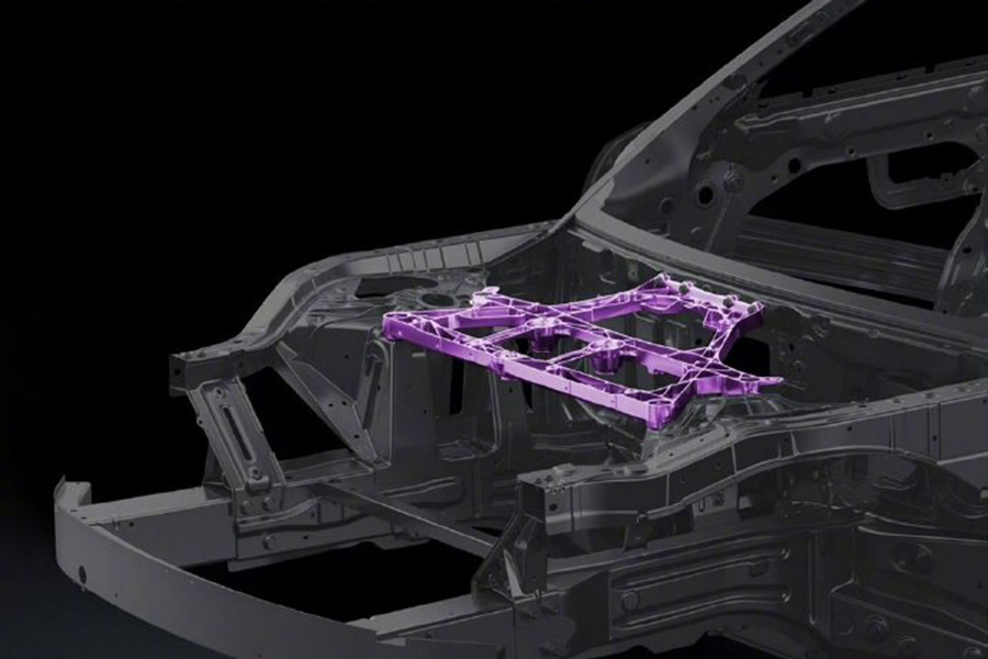 Xiaomi YU7 литая алюминиевая балка Xiaomi YU7 литая алюминиевая балка