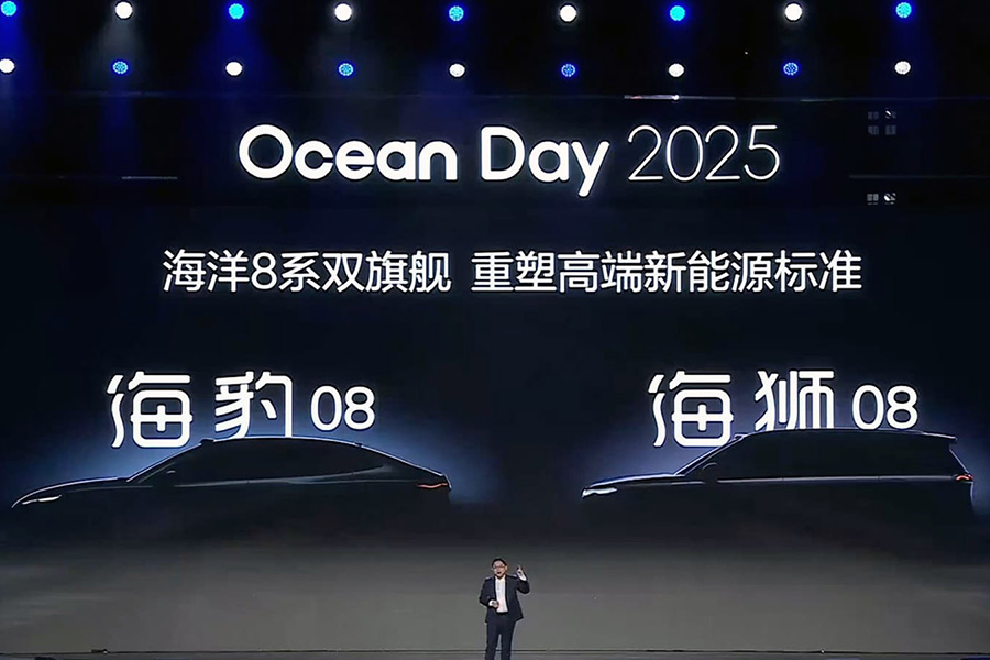 BYD Seal 08 и BYD Sealion 08