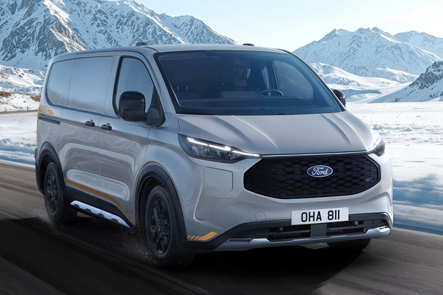 Посвежевший Ford E-Transit Custom: полный привод и увеличенный запас хода