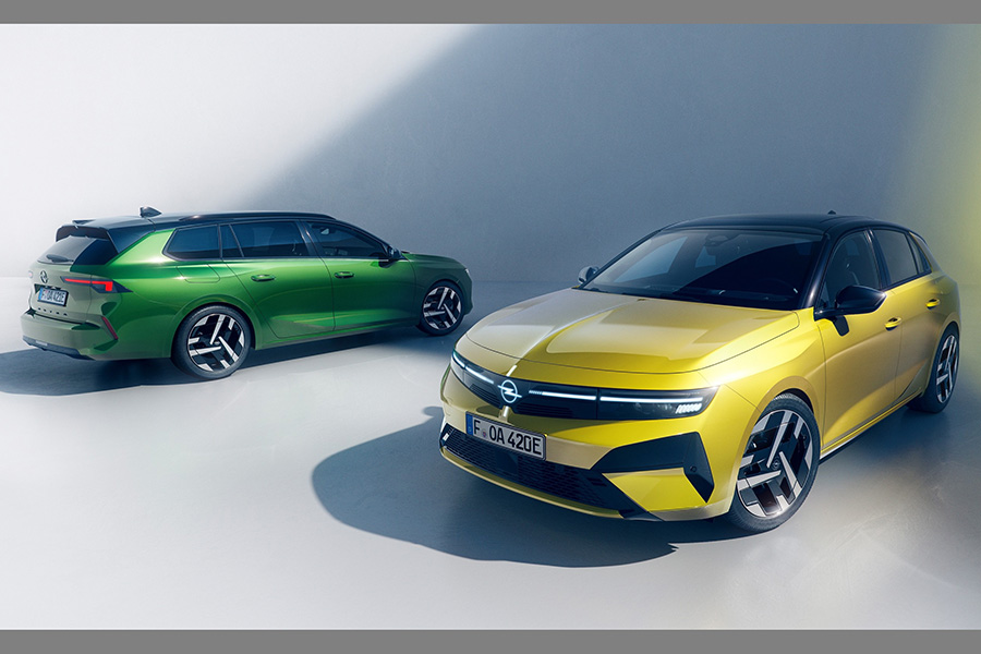 Обновленная Opel Astra