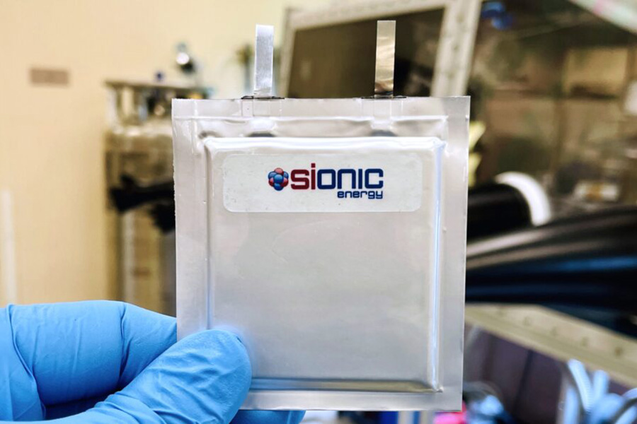 кремний-углеродный анод Group14 Sionic Energy