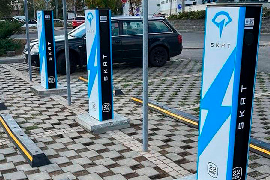 SKAT зарядка электромобилей