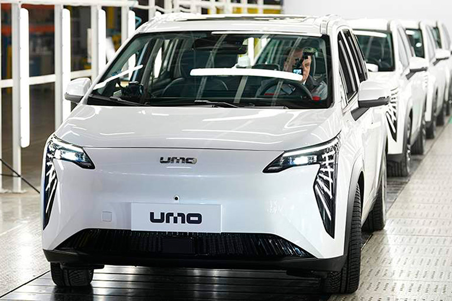 Электрокроссовер GAC Aion Y Plus стал российским UMO 5 со встроенным «Яндексом»