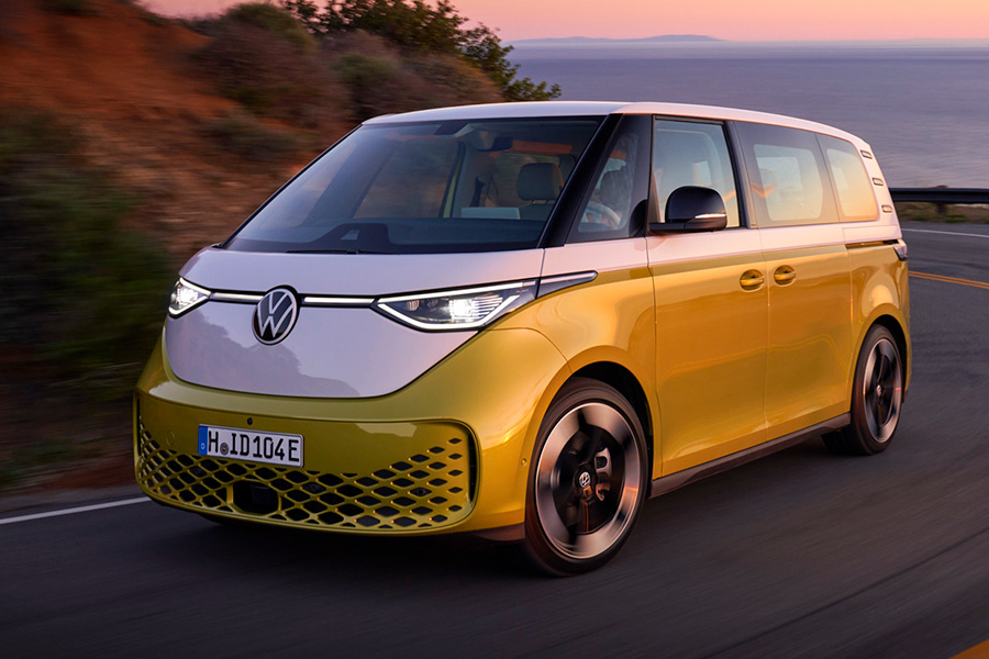 Volkswagen ID. Buzz стал ещё практичнее с новой перегородкой за вторым рядом сидений