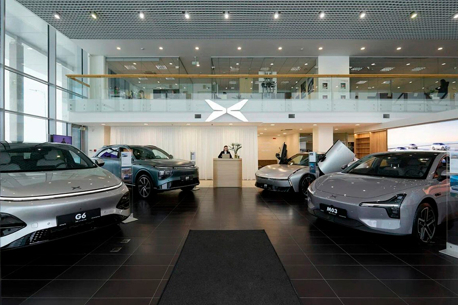 В Беларуси стартовали официальные продажи электромобилей марки Xpeng