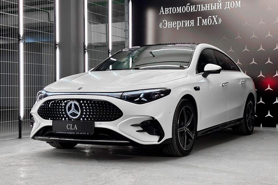 В Беларуси начали продавать электрический седан Mercedes-Benz CLA