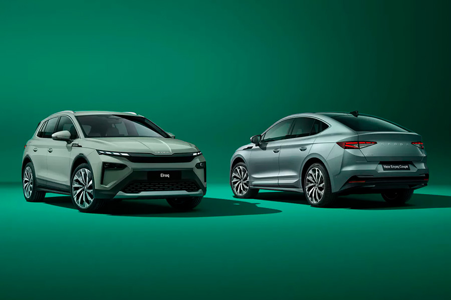 Skoda освежила электрокроссоверы Elroq и Enyaq к новому модельному году