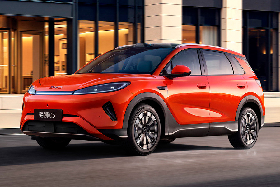 Кроссовер BYD Sealion 05: теперь одинаковый дизайн и новая техника