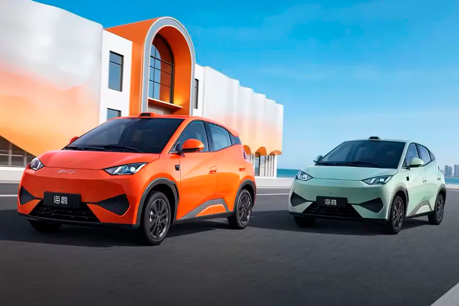 Хетчбэк BYD Seagull подорожал всего на 100 юаней после обновления