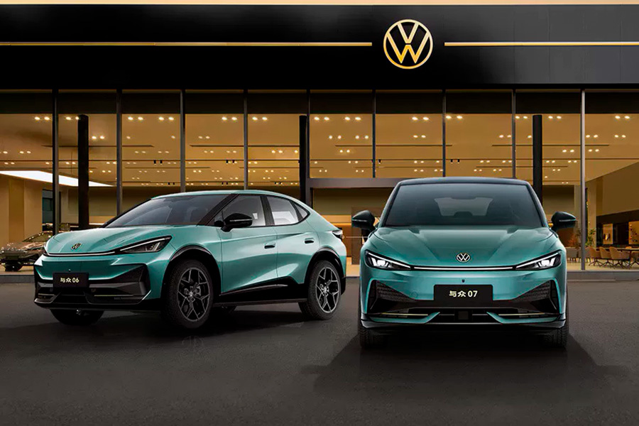 Кроссовер Volkswagen ID.Unyx 06 и лифтбек ID.Unyx 07: один салон на двоих