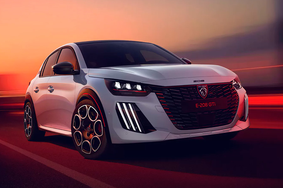 Peugeot представила серийную версию электрического хот-хэтча e-208 GTi