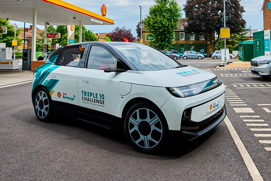 Нефтегазовый гигант Shell показал электромобиль Triple 10 Challenge