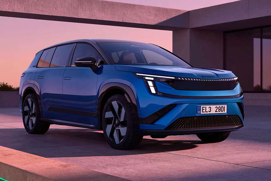 Skoda представила флагманский электрический кроссовер Peaq