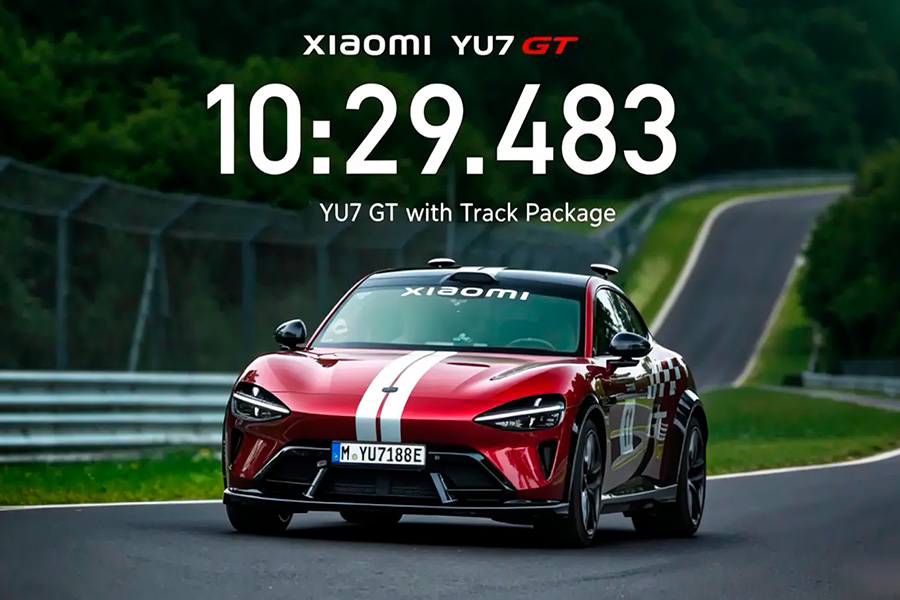 Xiaomi YU7 GT Нюрбургринг Xiaomi YU7 GT Нюрбургринг