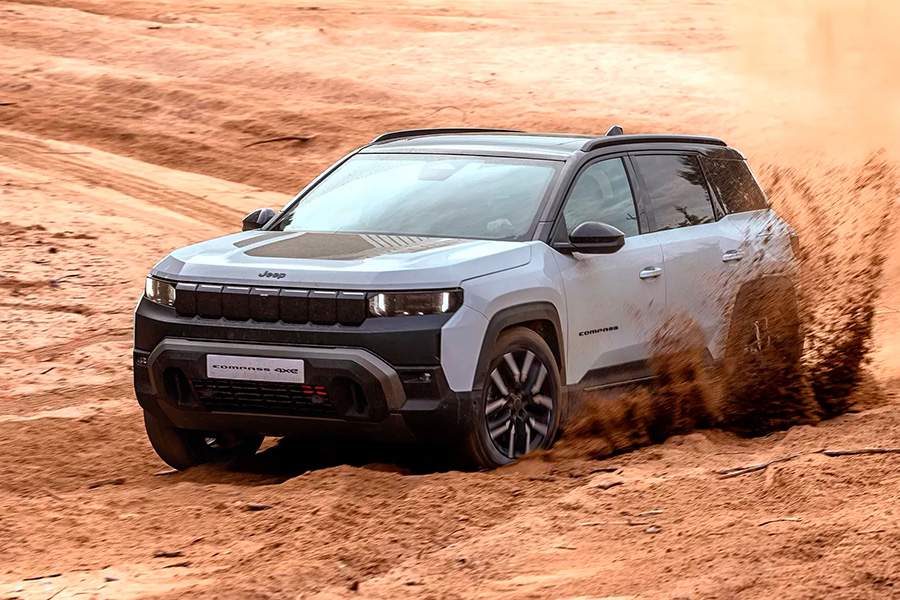 Электрокроссовер Jeep Compass 4xe добрался до Европы