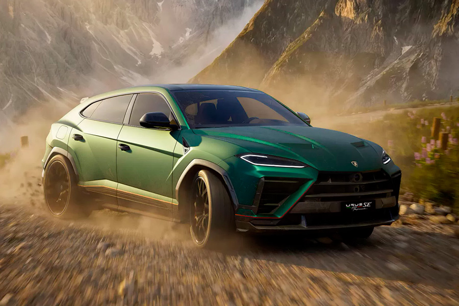 Кроссовер Lamborghini Urus Performante SE: гибридная мощь и масса
