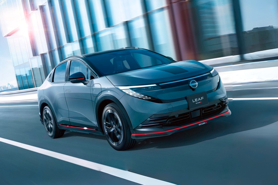 Представлен электрический кроссовер Nissan Leaf Nismo: агрессивнее, но не мощнее