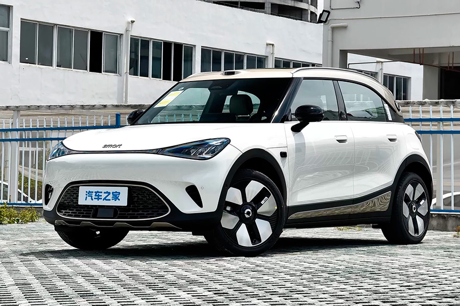 Электрокроссовер smart #1 пережил модернизацию: 800 вольт и более свежая электроника