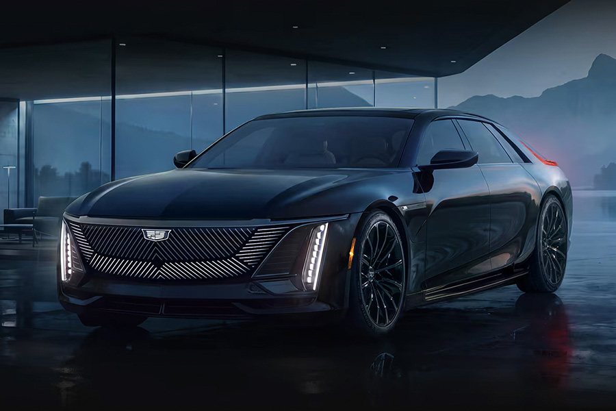 Электрический лифтбек Cadillac Celestiq Night Test: полуночный эксклюзив