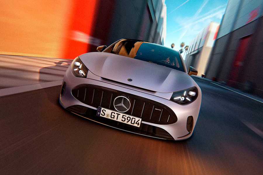 Электрический лифтбек Mercedes-AMG GT 53 4-Door Coupe: младшая версия со звуком рядной «шестёрки»