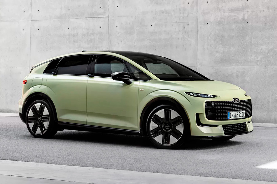 Audi полностью рассекретила компактный электрический хэтчбек A2 e-tron