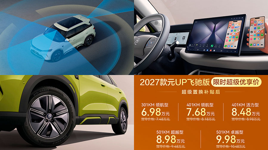 BYD Yuan Up 2027