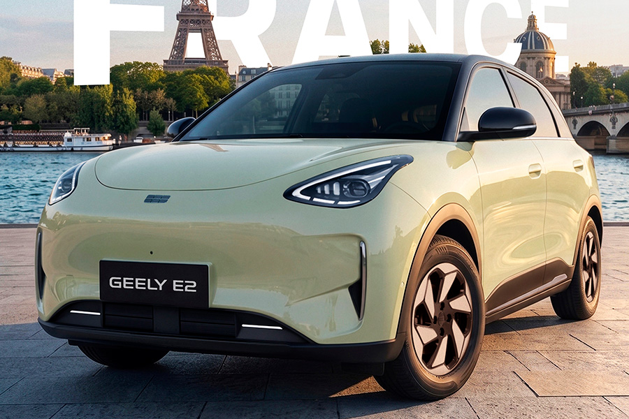 Geely E2 Европа