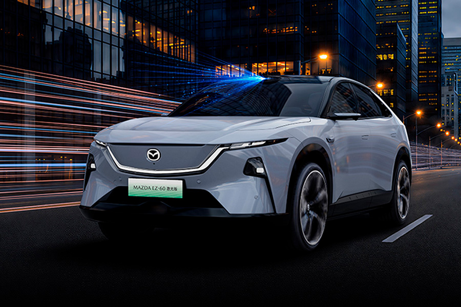Электрический кроссовер Mazda EZ-60 2027 модельного года: теперь с лидаром